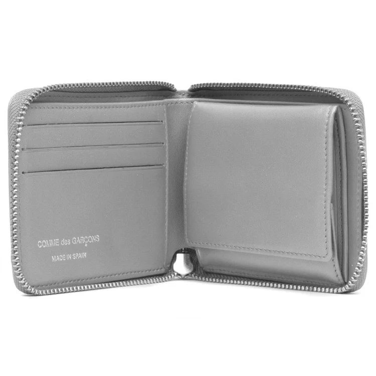 COMME des GARÇONS WALLETS Polka Dots Printed Wallet - Grey