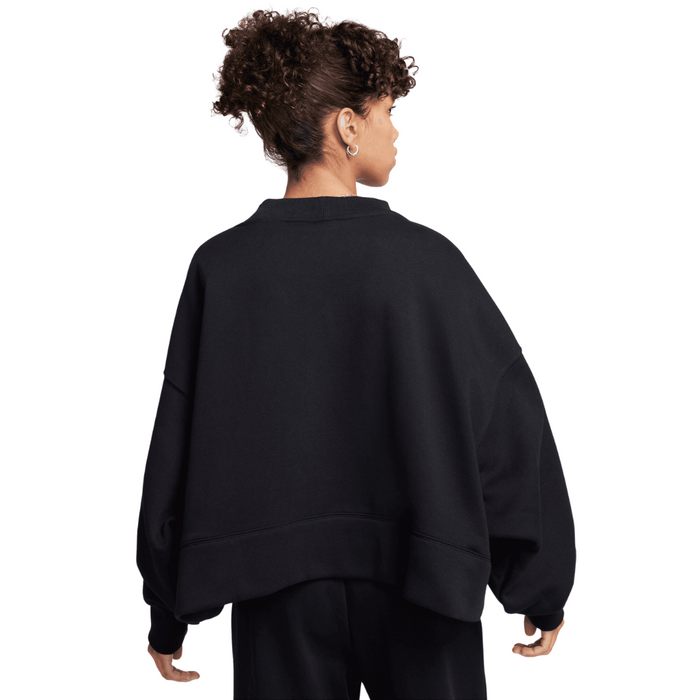Women's Nike Sportswear Phoenix Fleece Over-Oversized Cardigan - Black/Sail