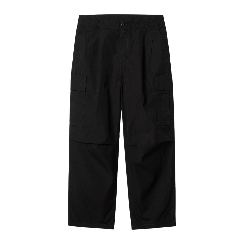 Men's Carhartt WIP Cole Cargo Pant - Black Rinsed