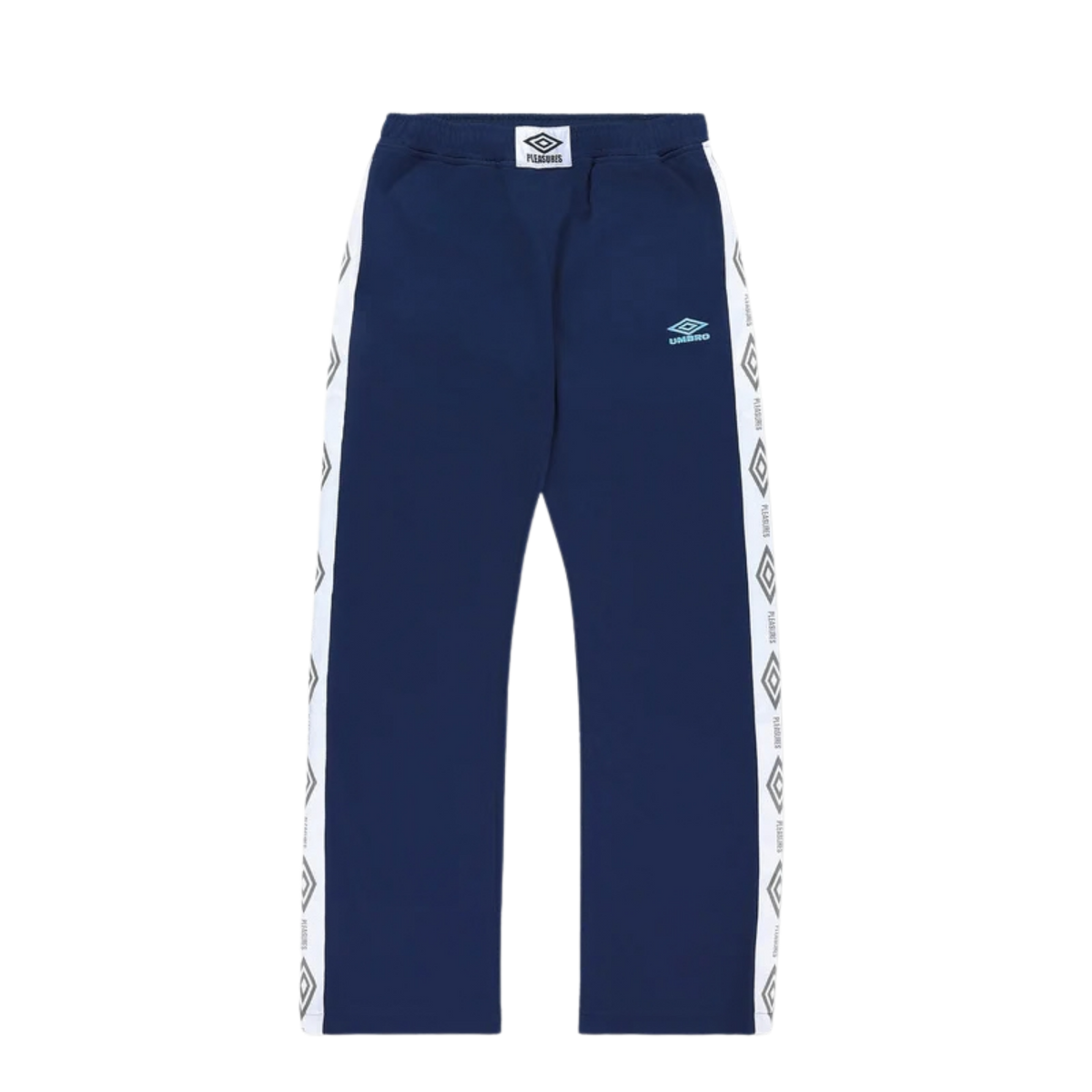 PLEASURES Bootcut Track Pant - Navy