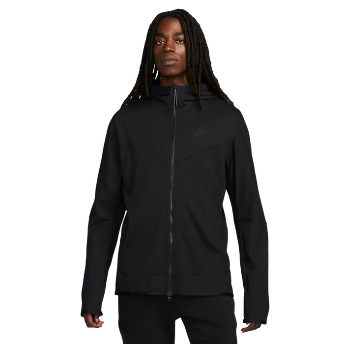 Men's Nike Sportswear Tech Fleece Lightweight Full-Zip Hoodie - Black/Black