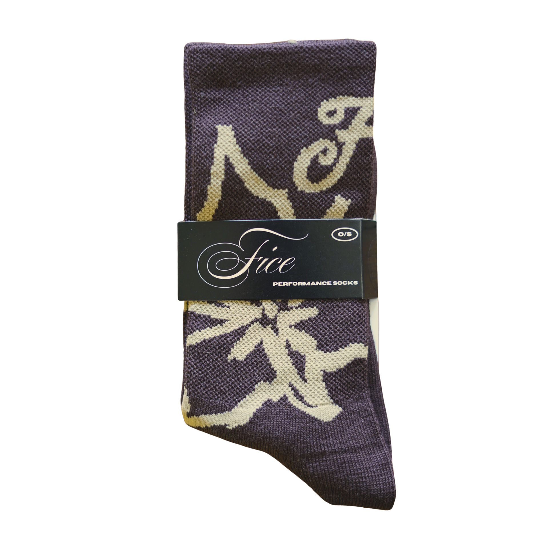 FICE Sego Lily Merino Wool Performance Sock - Mocha