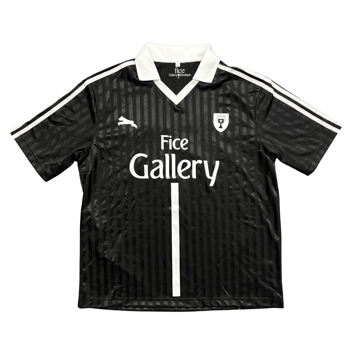 FICE F.U.F.C. Soccer Jersey Home - Black/White – ficegallery FICE F.U.F.C. Soccer Jersey Home - Black/White – ficegallery