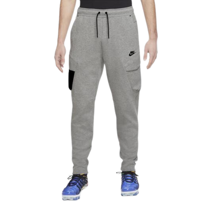 Men's Nike Sportswear Tech Fleece Sweatpants - DK Grey Heather/Black