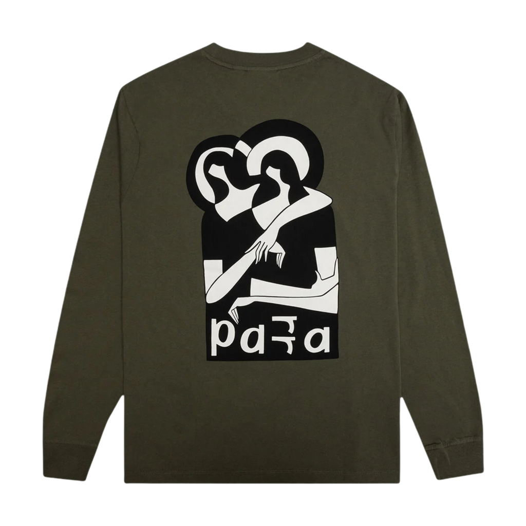 Parra Angelica Long Sleeve T-Shirt - Leaf