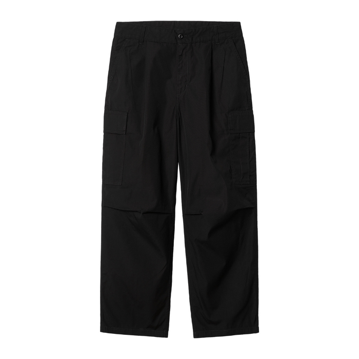 Men's Carhartt WIP Cole Cargo Pant - Black Rinsed