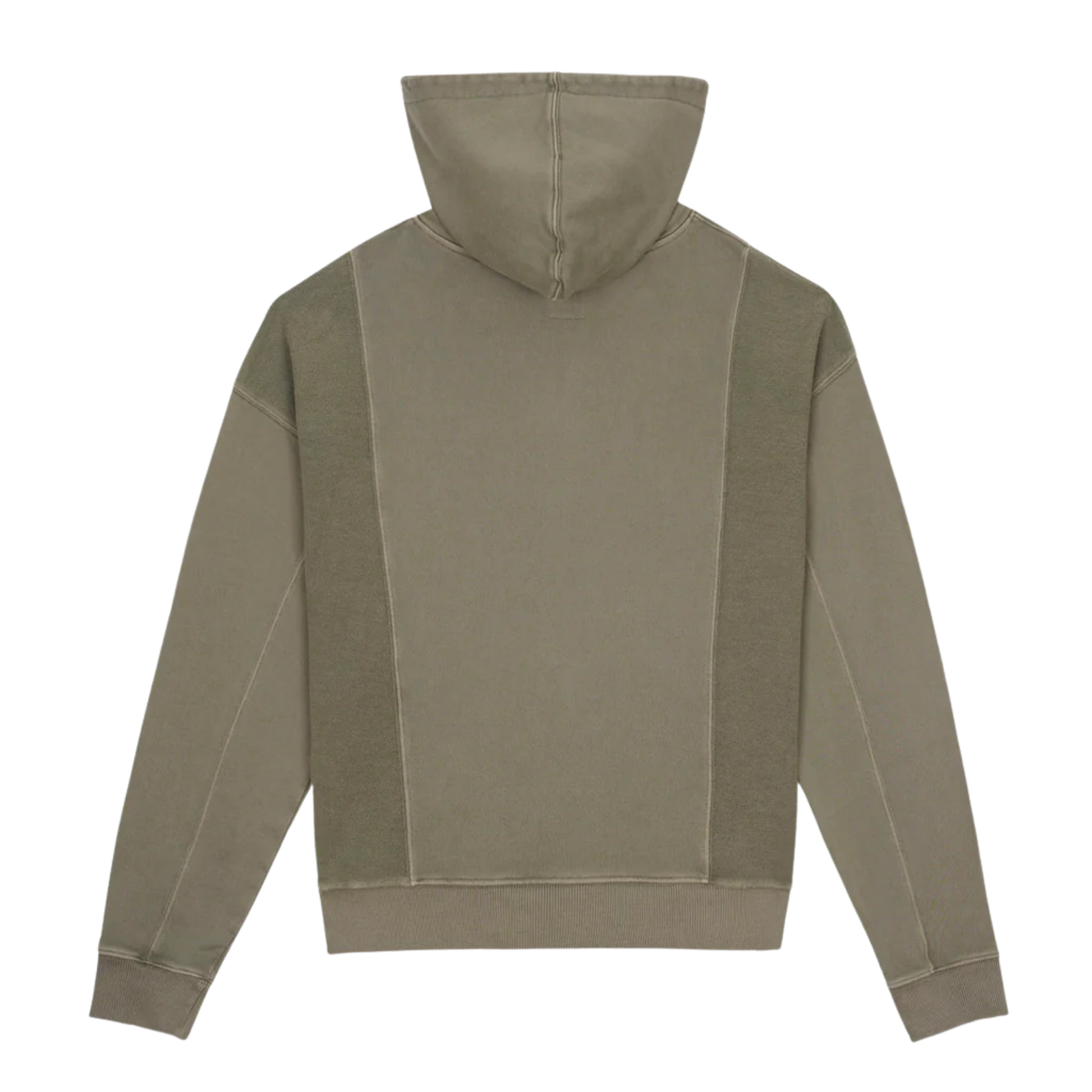 Brain Dead Mendoza Cropped Hoodie - Cement