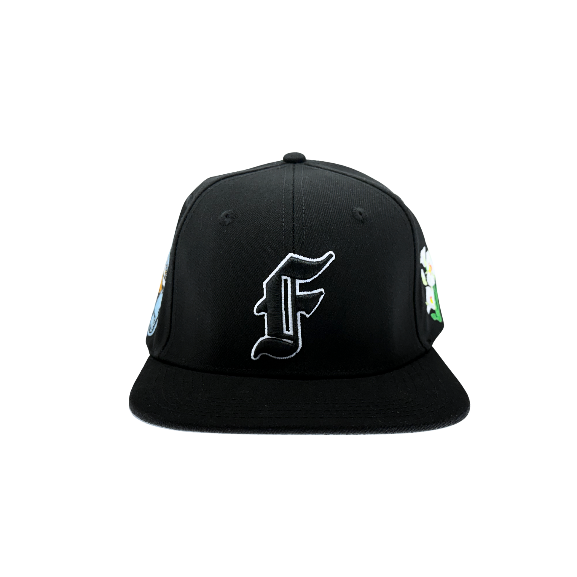 Fice "F" Fitted Hat - BLACK