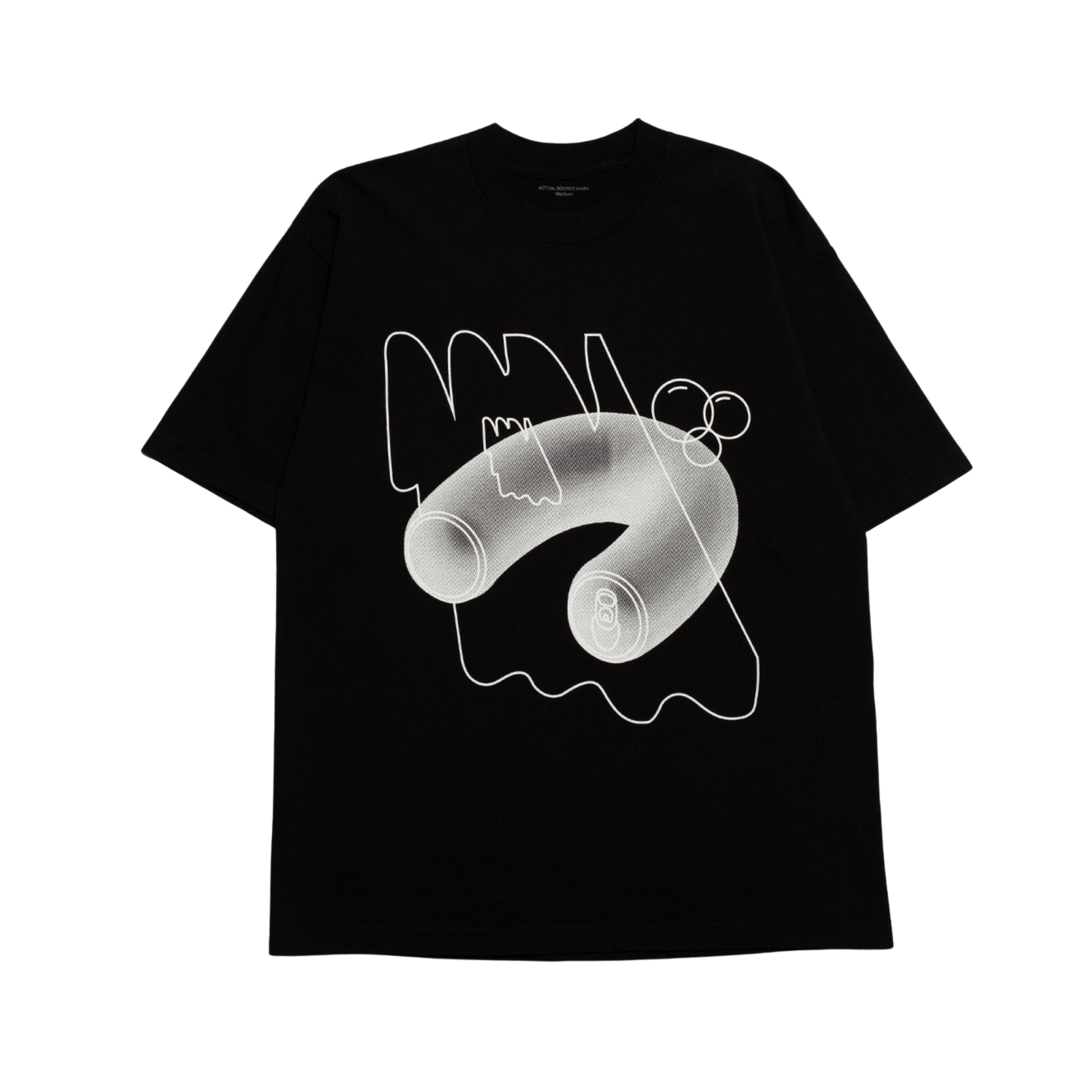 Actual Source Soda T-Shirt - Black