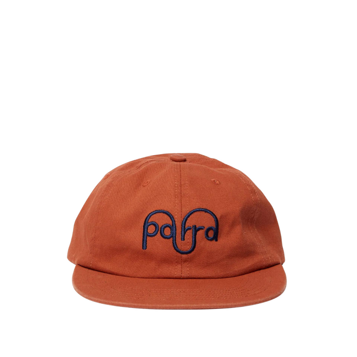 Parra Weird Logo 6 Panel Hat - Cinnamon