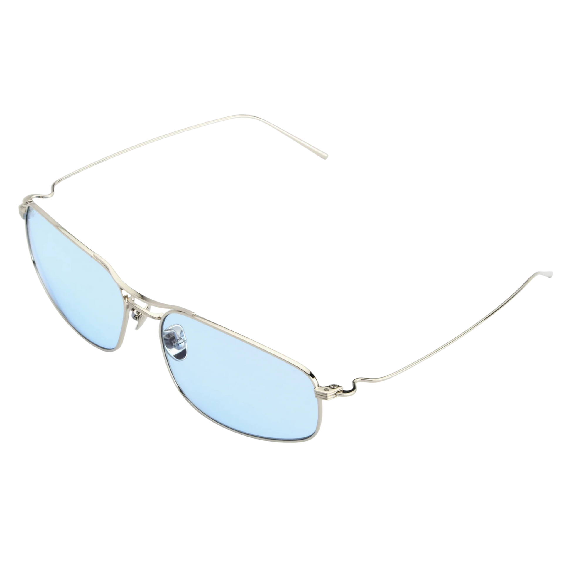 Akila Mal Sunglasses - Silver/Sky Blue