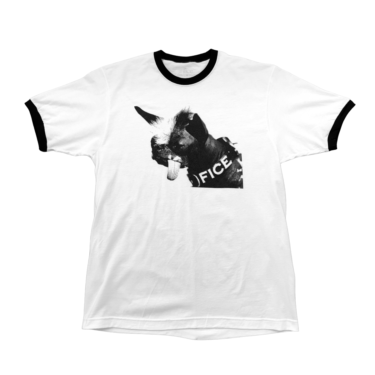 FICE Definition Ringer - White/Black