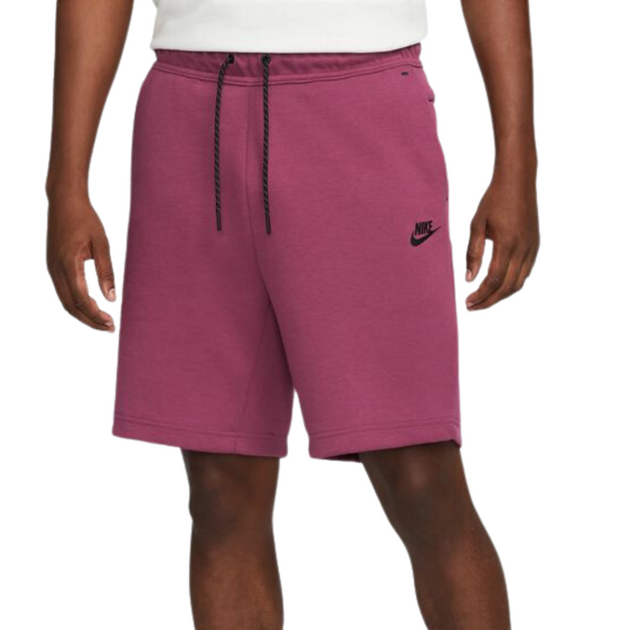 Men's Nike Sportswear Tech Fleece Shorts - Rosewood/Black