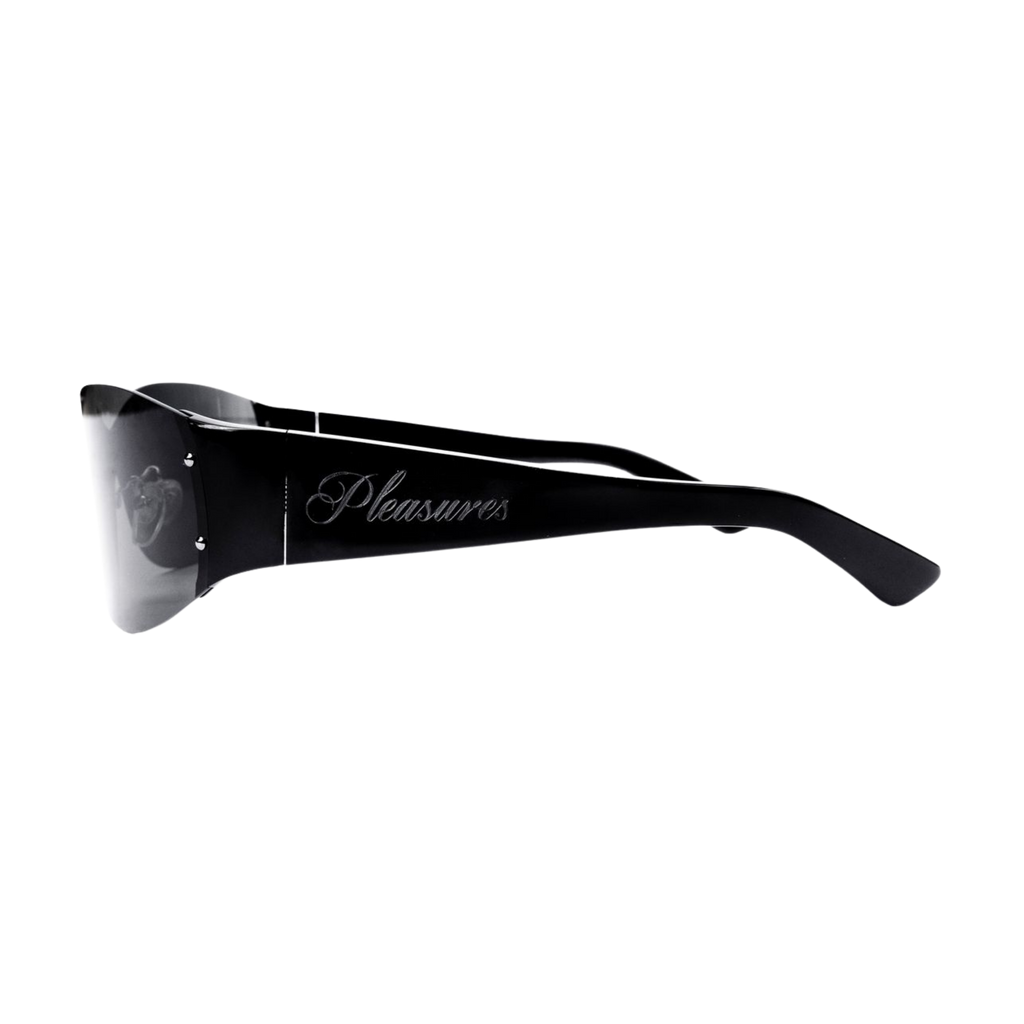 Akila x Pleasures Bona Wrap Sunglasses - Black