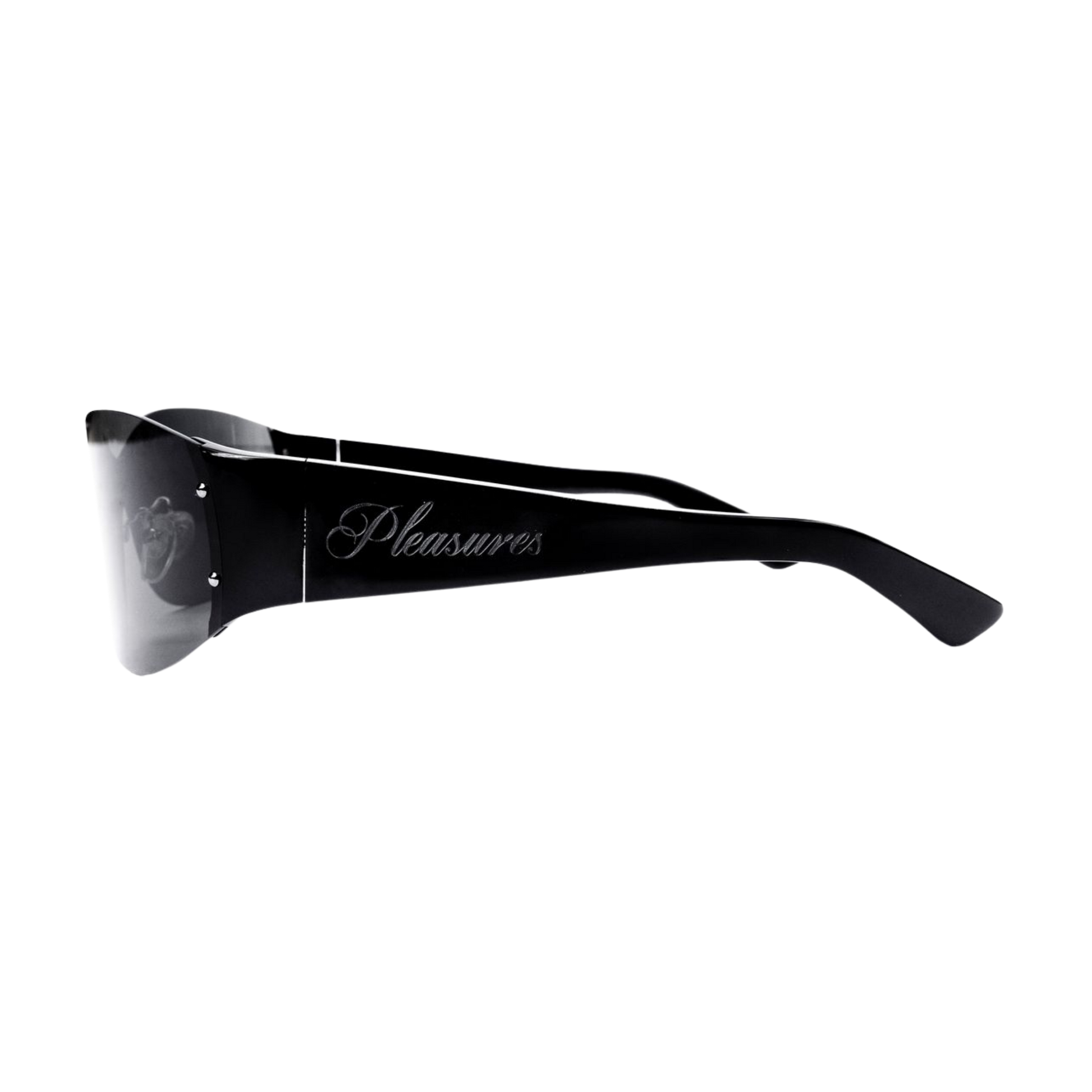 Akila x Pleasures Bona Wrap Sunglasses - Black