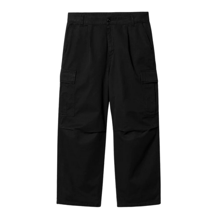 Men's Carhartt WIP Cole Cargo Pant - Black Garment Dyed