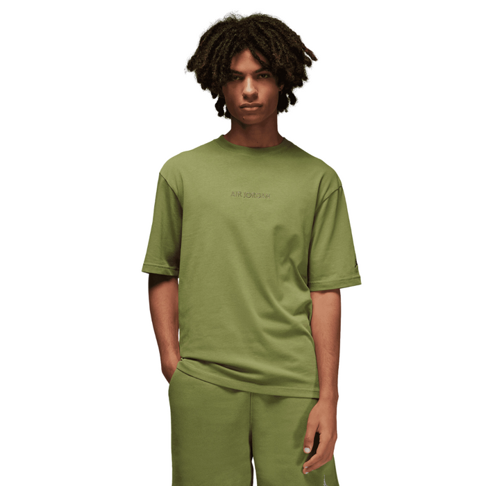 Men's Jordan Wordmark T-Shirt - LT Olive