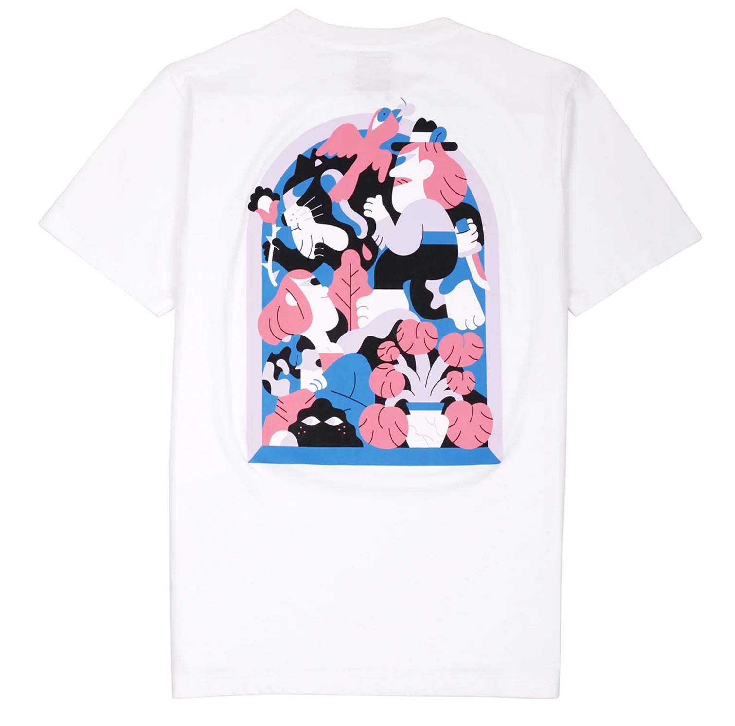 Laser Barcelona Rawal Artist Series X Hedof T-Shirt - White
