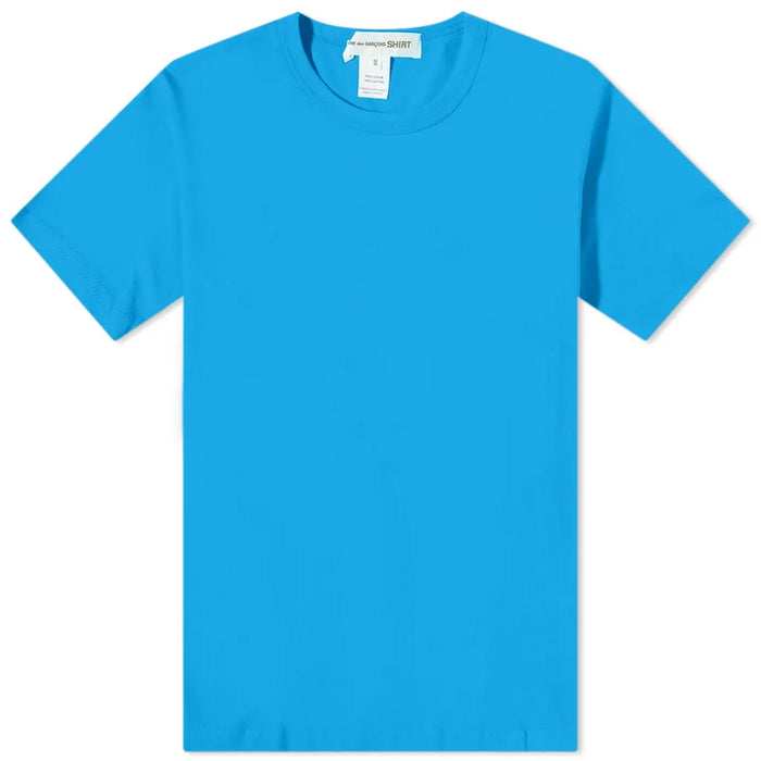 COMME des GARÇONS Shirt Men's Back Logo T-Shirt - Blue