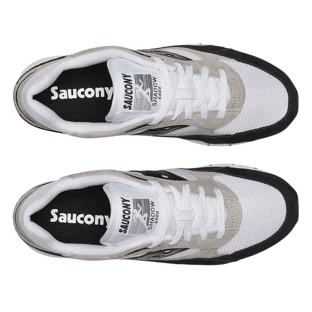 Men's Saucony Shadow 6000 - White/Black