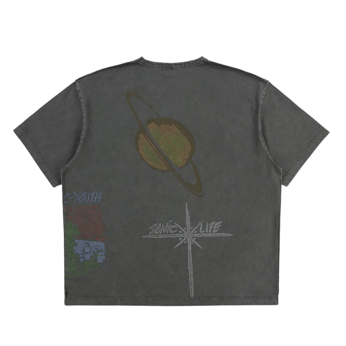 Pleasures x Sonic Youth Test Print T-Shirt - Grey