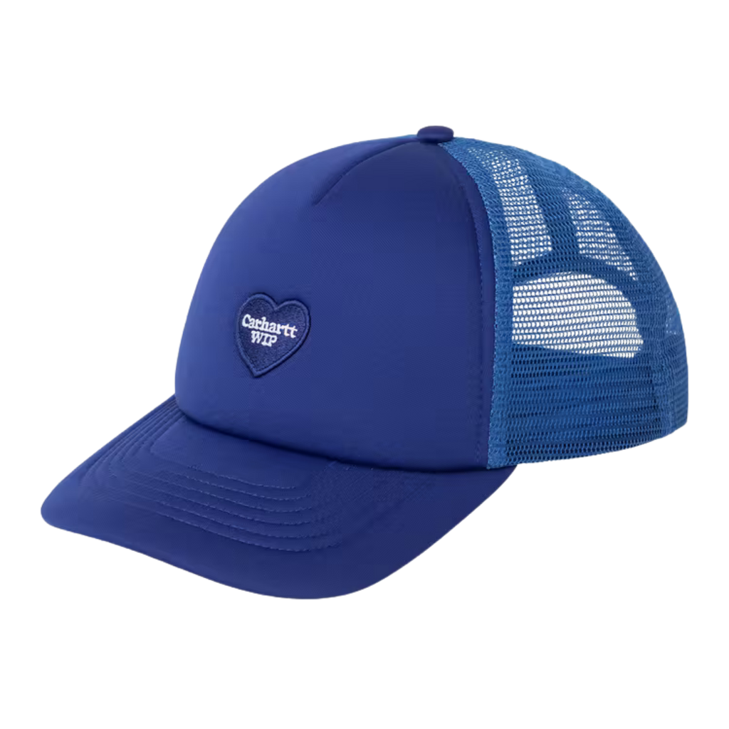 Carhartt WIP Heart Patch Trucker Cap - Wolfsbane