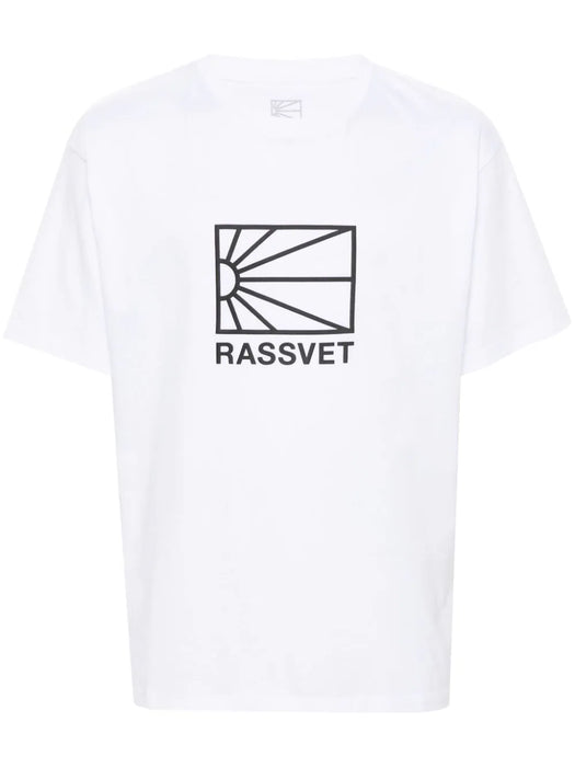 RASSVET Big Logo Knit T-Shirt - White