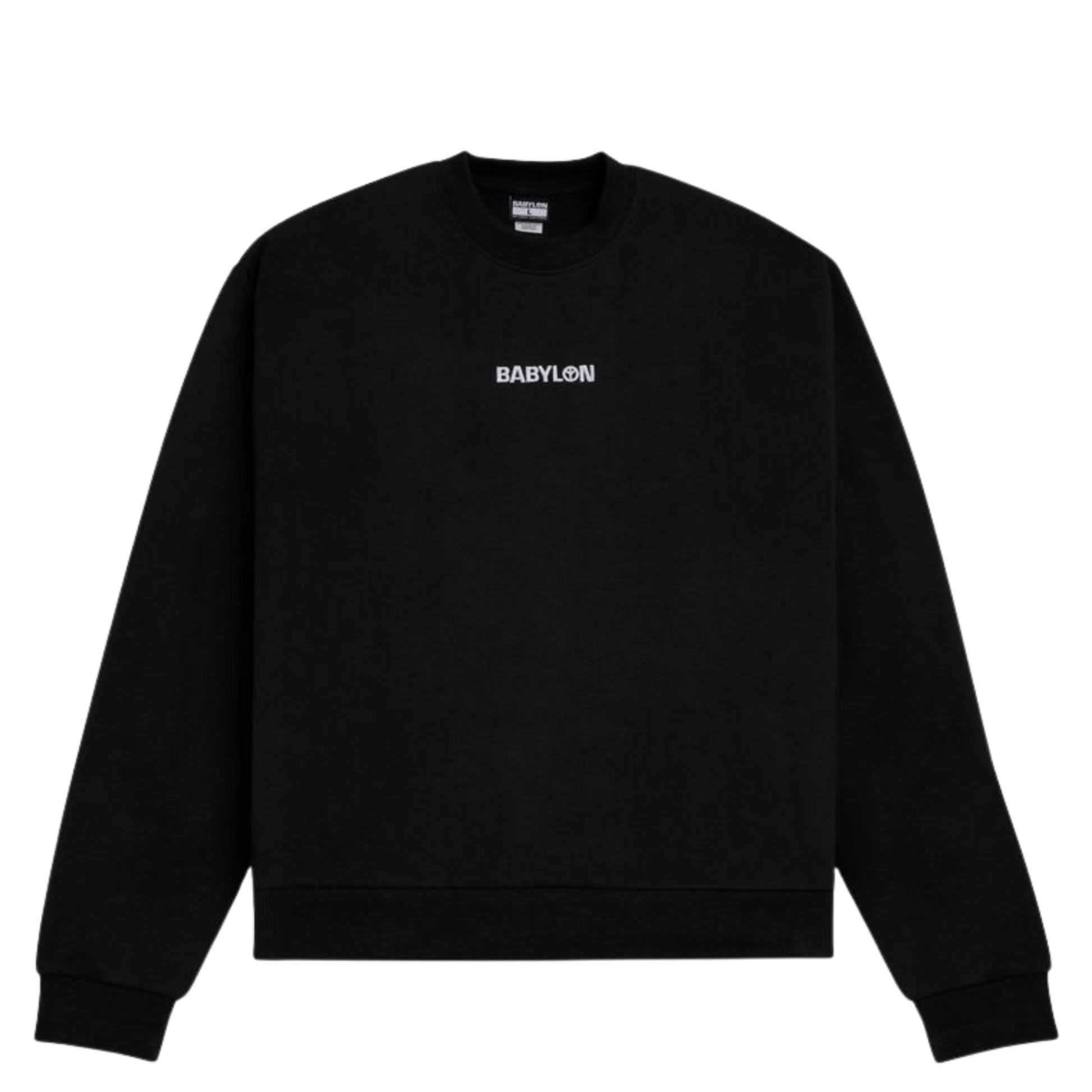 Babylon Shop Crewneck - Jet Black
