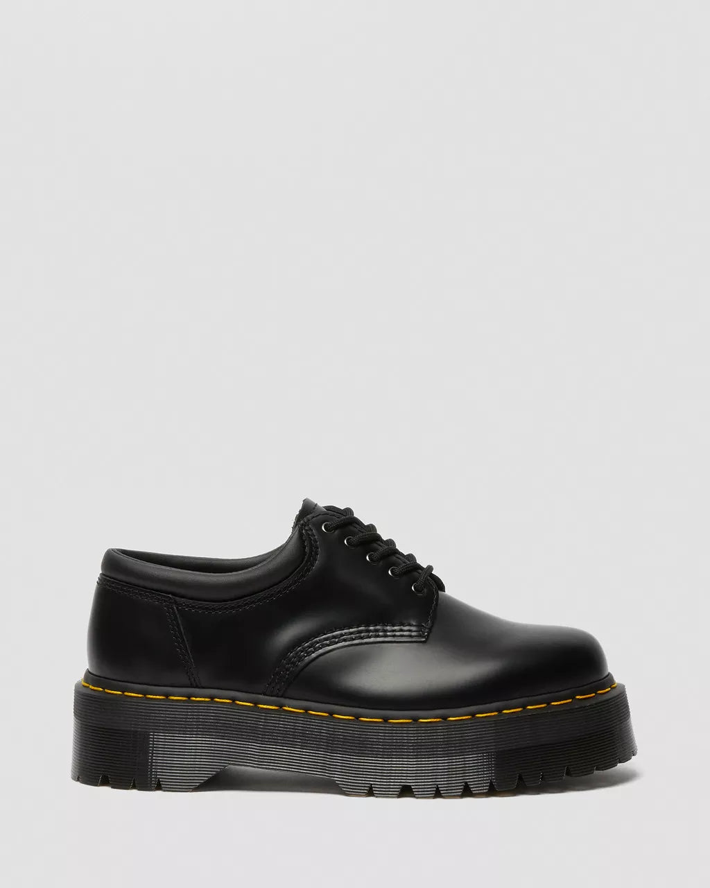 Dr. Martens 8053 Quad - Black Polished Smooth