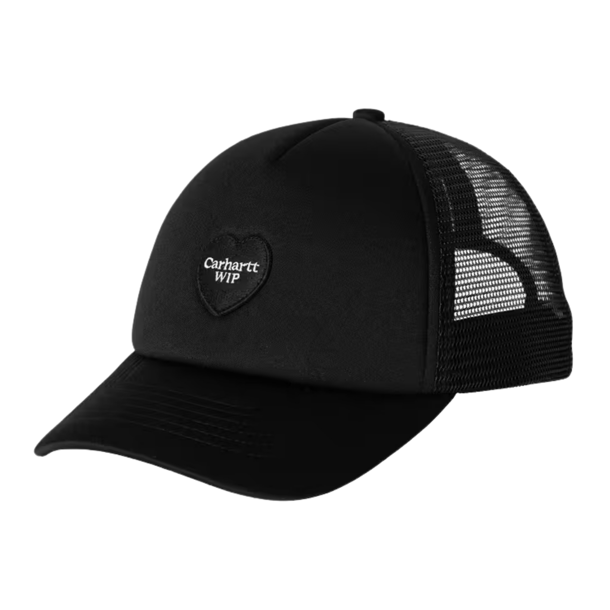 Carhartt WIP Heart Patch Trucker Cap - Black