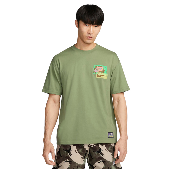 Men's Nike Sportswear Max90 T-Shirt  - Oil Green