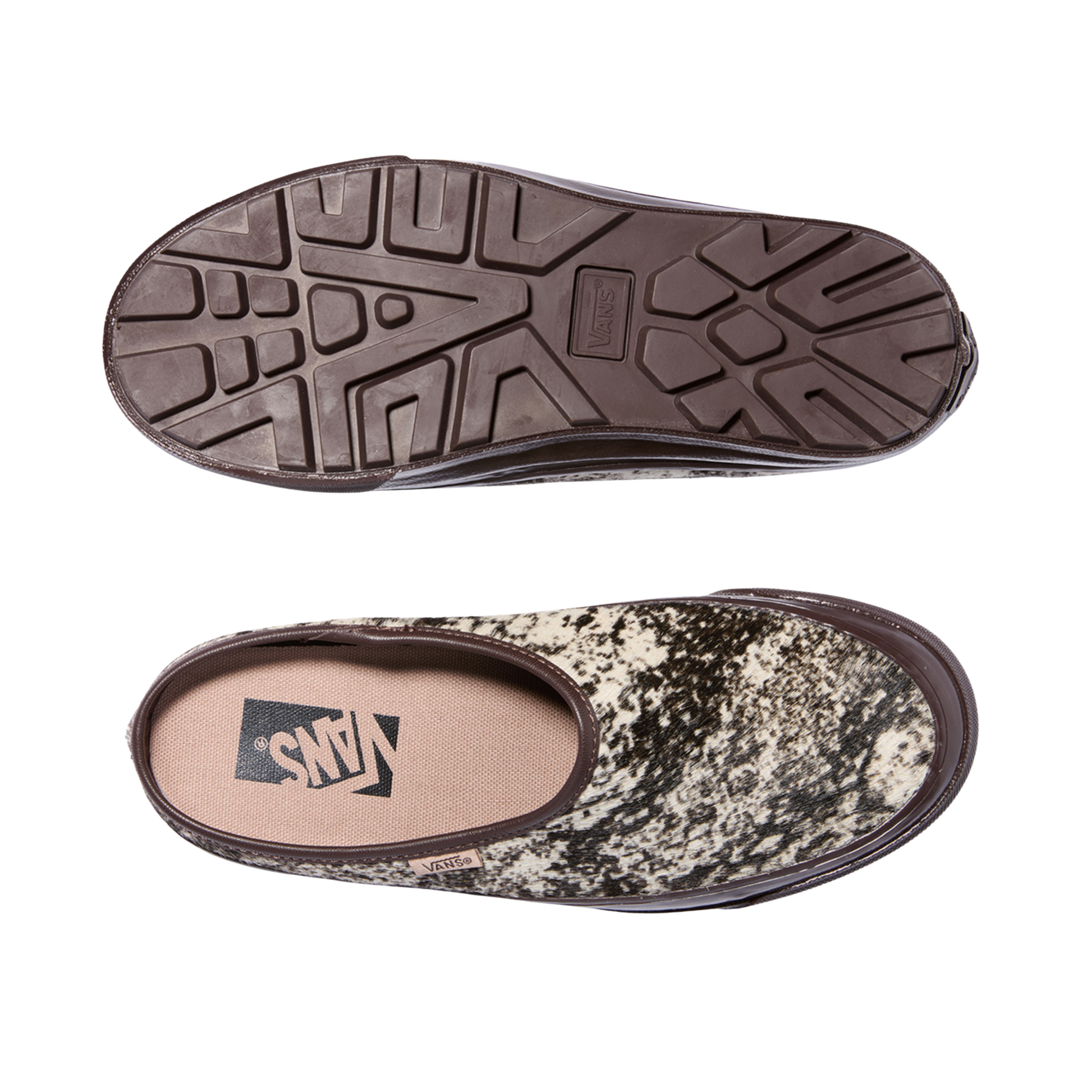 Men's Vans OTW LX Mule Style 17 - Pony Hair Choco Plum