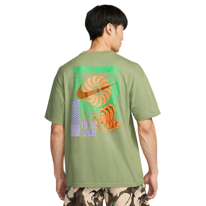 Men's Nike Sportswear Max90 T-Shirt  - Oil Green