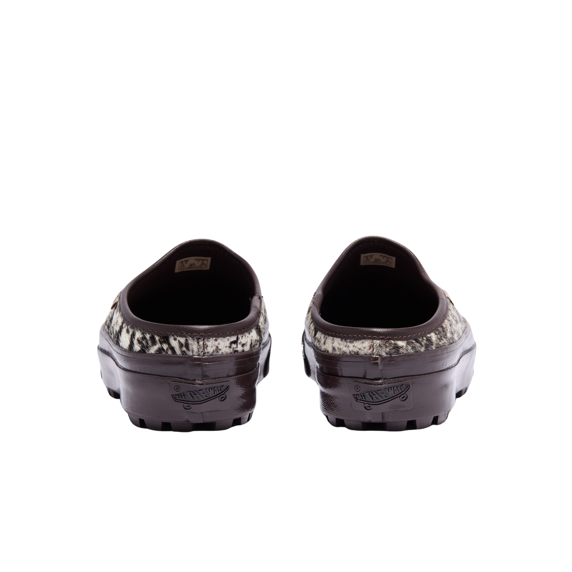 Men's Vans OTW LX Mule Style 17 - Pony Hair Choco Plum