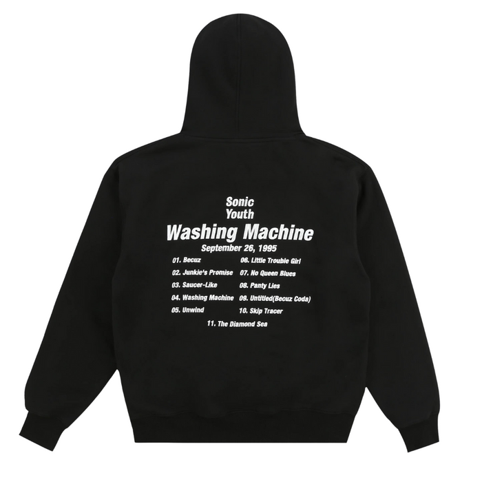 Pleasures x Sonic Youth Washing Machine Hoodie - Black