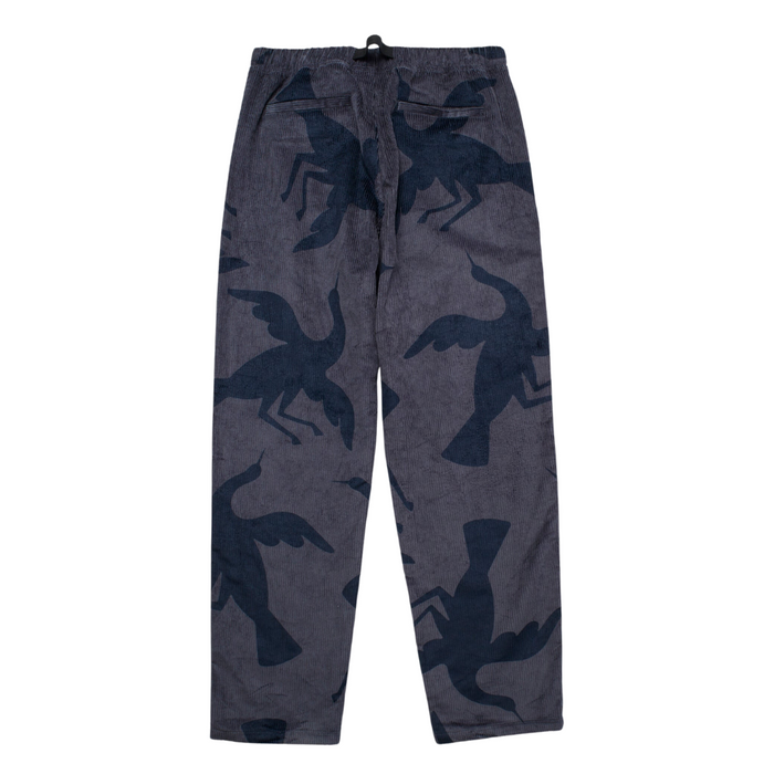 Parra Clipped Wings Corduroy Pants - Greyish Blue