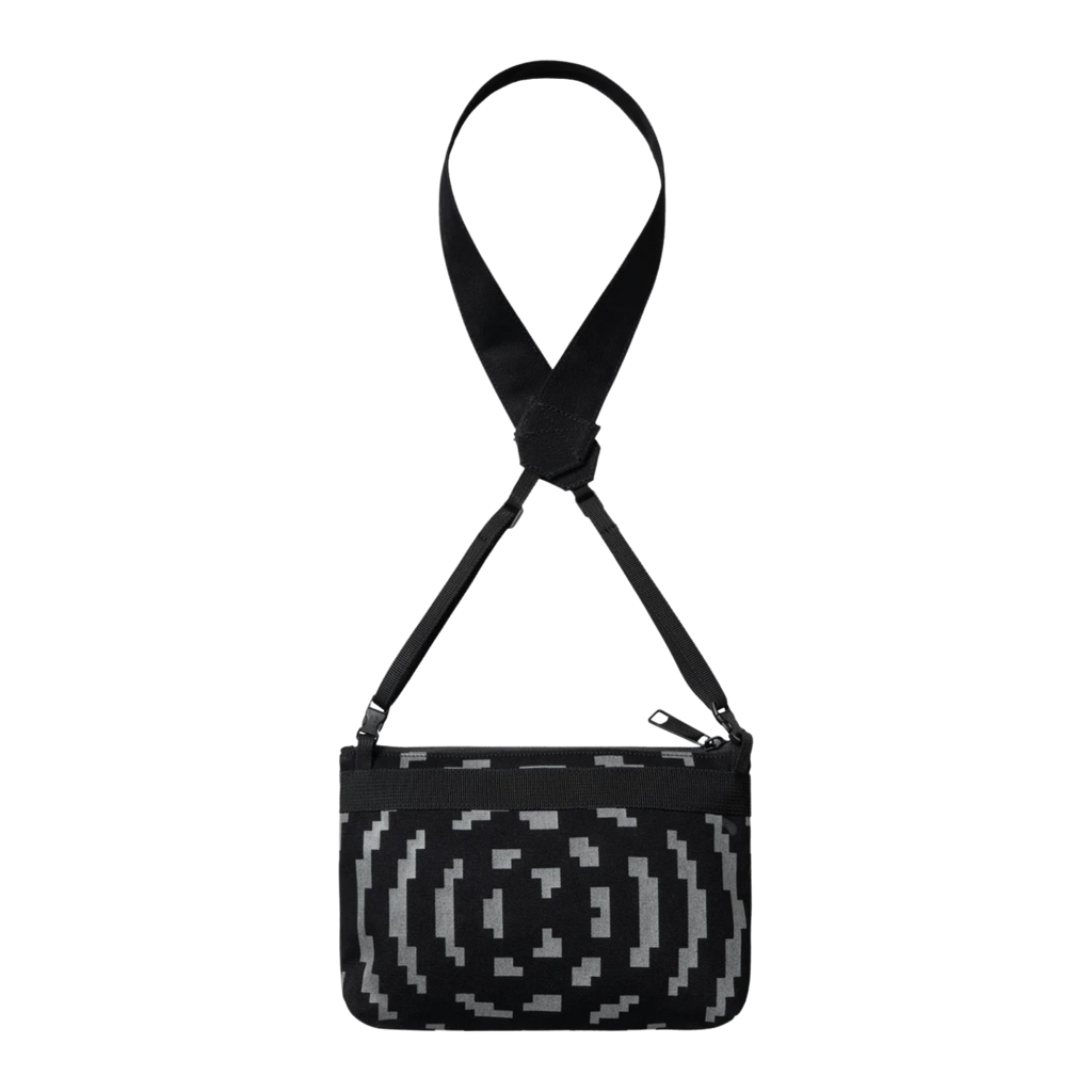 Carhartt WIP x Tresor Way of the Light Strap Bag - Black/Dark Grey Reflective