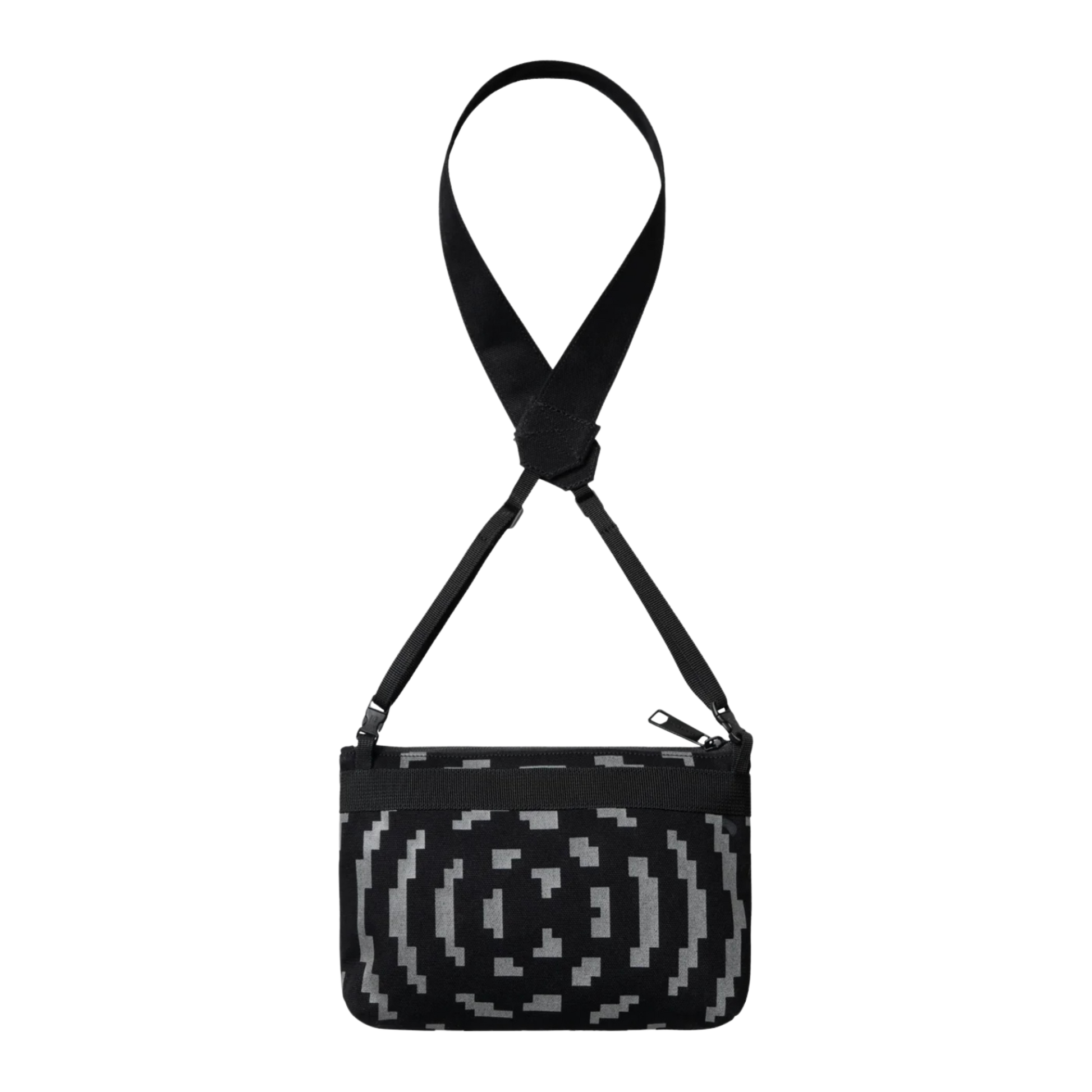 Carhartt WIP x Tresor Way of the Light Strap Bag - Black/Dark Grey Reflective