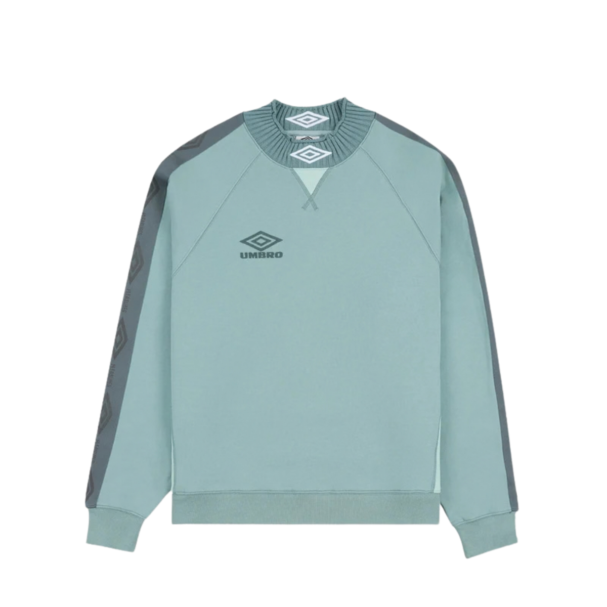 PLEASURES Icons Mockneck - Sage