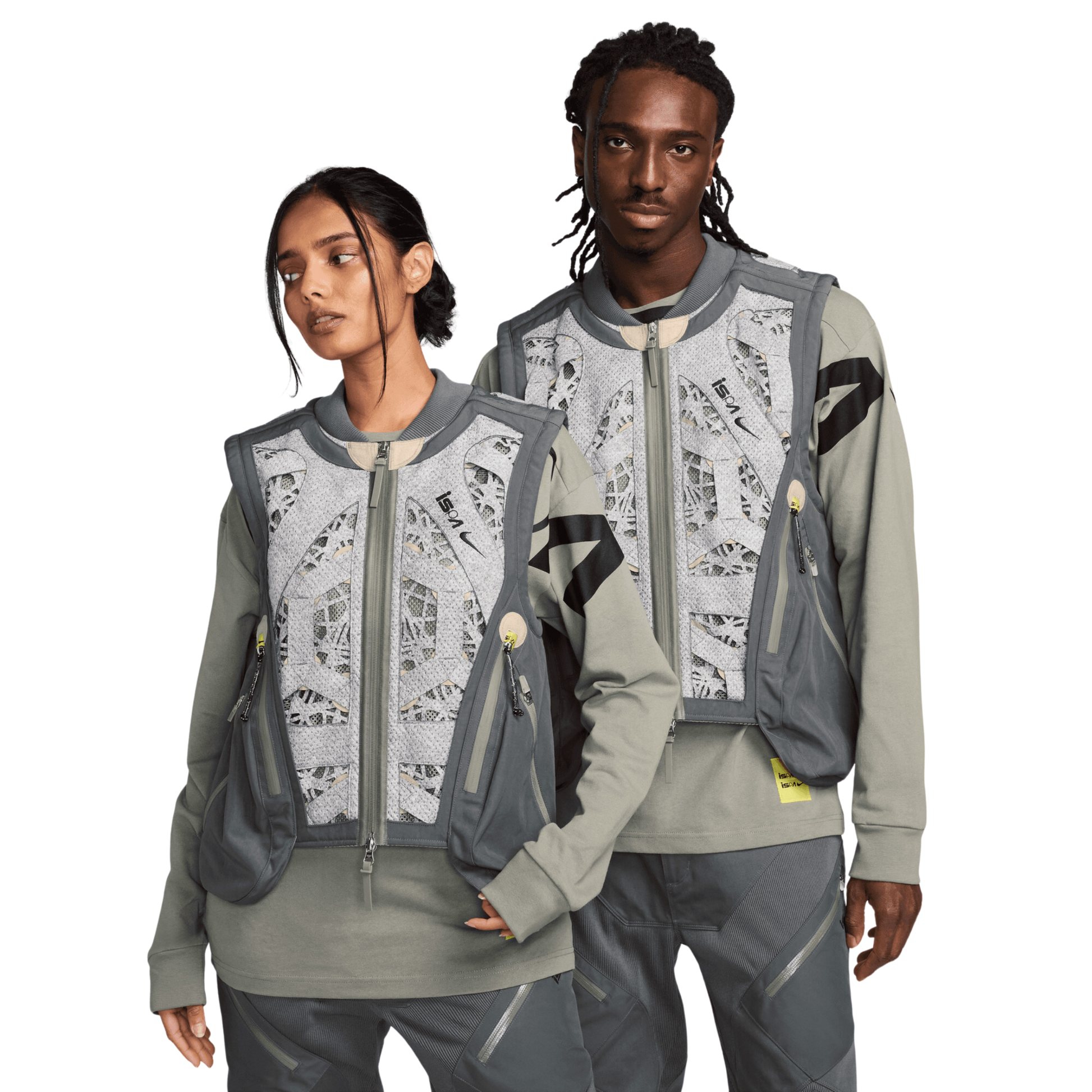 Nike ISPA Metamorph Jacket- Photon Dust/Iron Grey/Dark Nike ISPA Metamorph Jacket- Photon Dust/Iron Grey/Dark