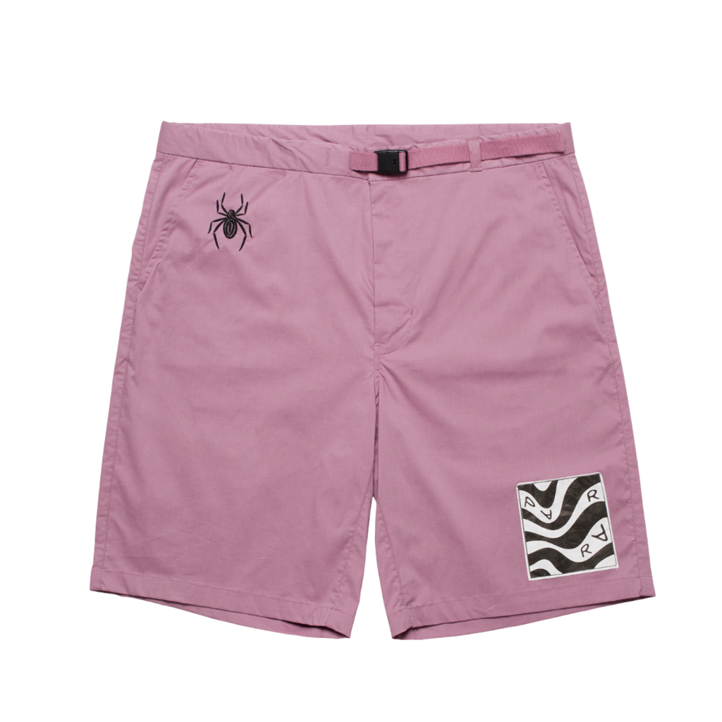 Parra Spider Ants Shorts - Lavender