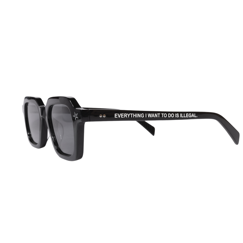 Akila x Pleasures Era Sunglasses - Black