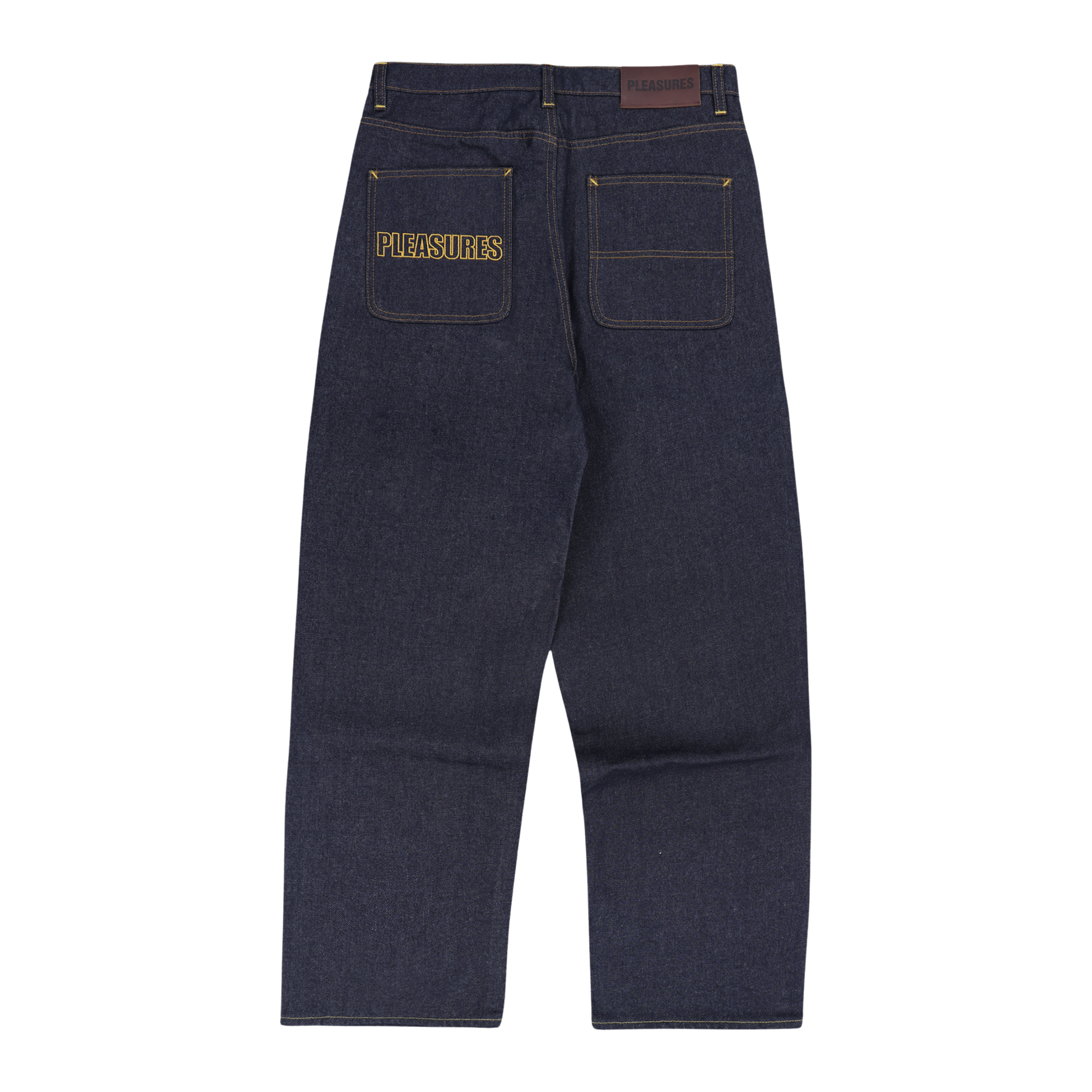Pleasures Formula Baggy Jeans - Raw Indigo