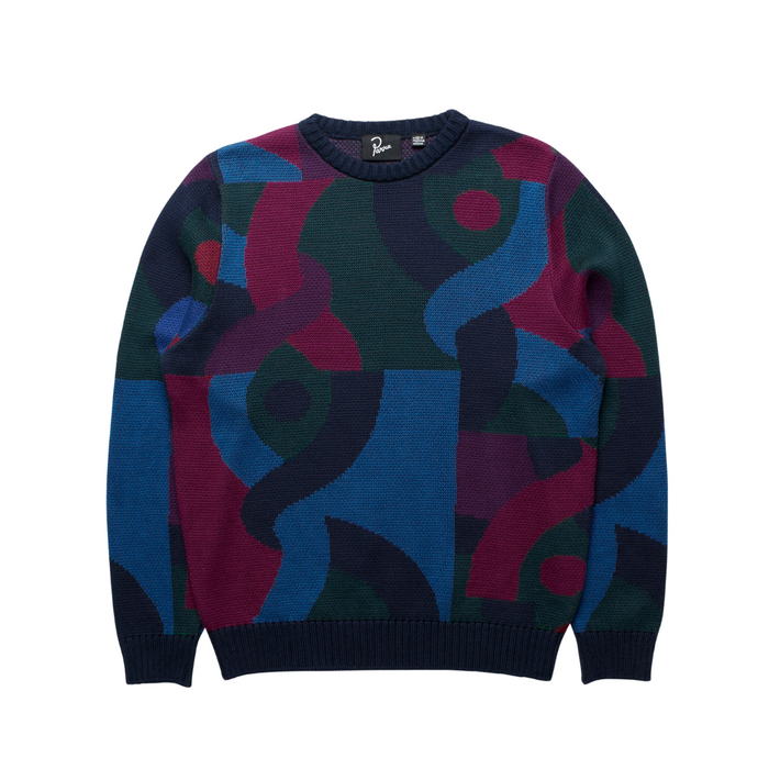 Parra Knotted Knit Pullover - Multi