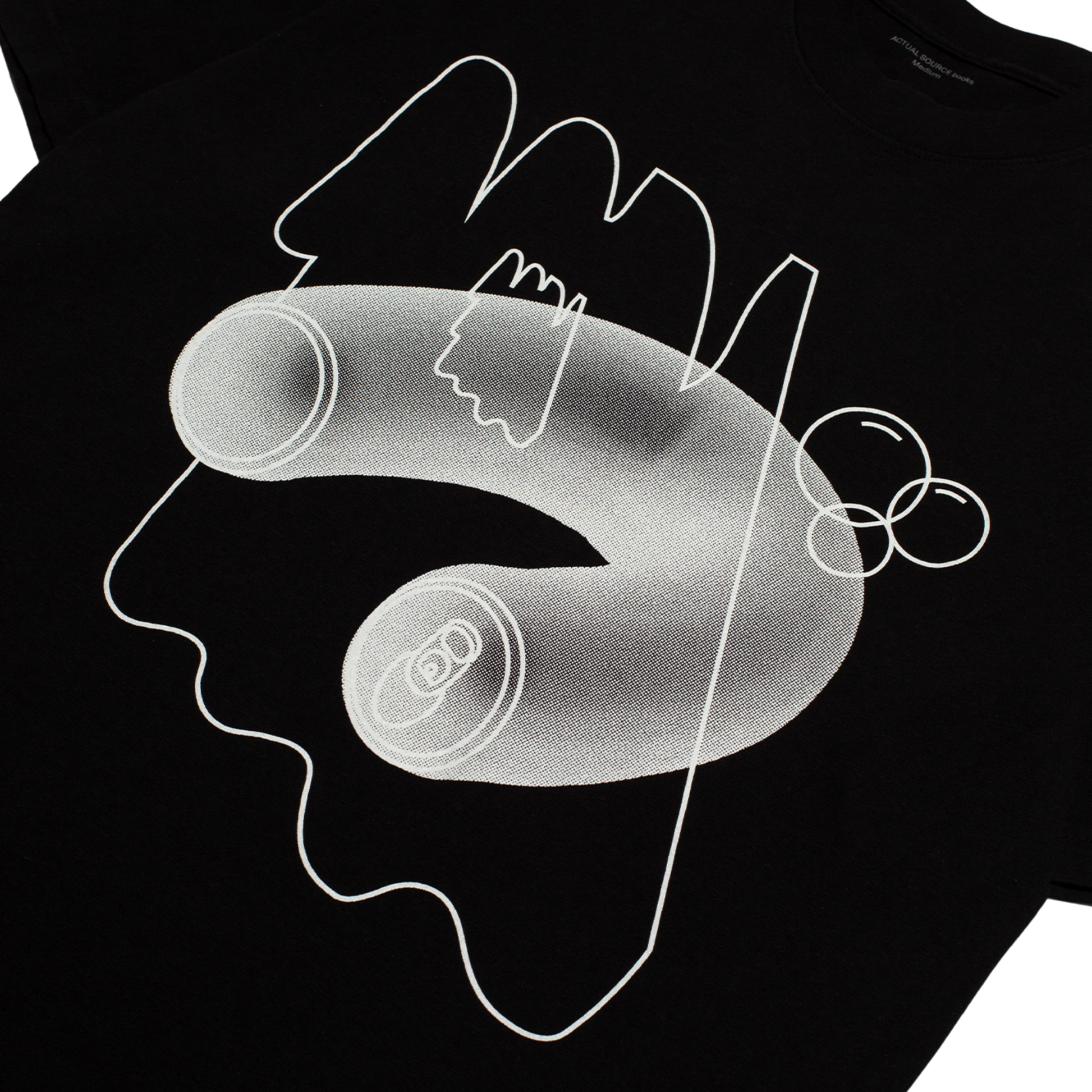 Actual Source Soda T-Shirt - Black