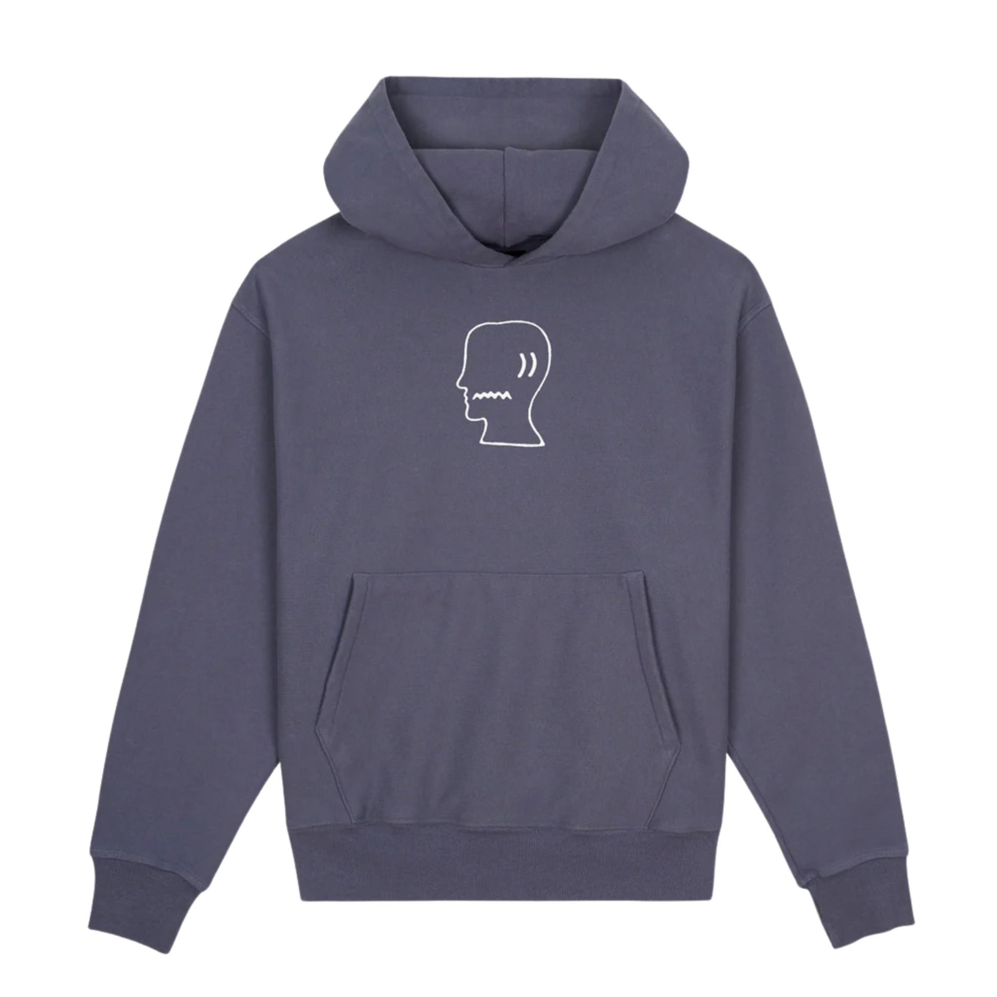 Brain Dead Logohead Hoodie - Slate