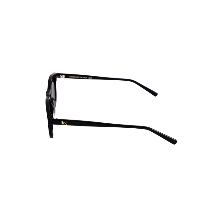 Fice Model 138 Sunglasses - Murder Black with Black Lens