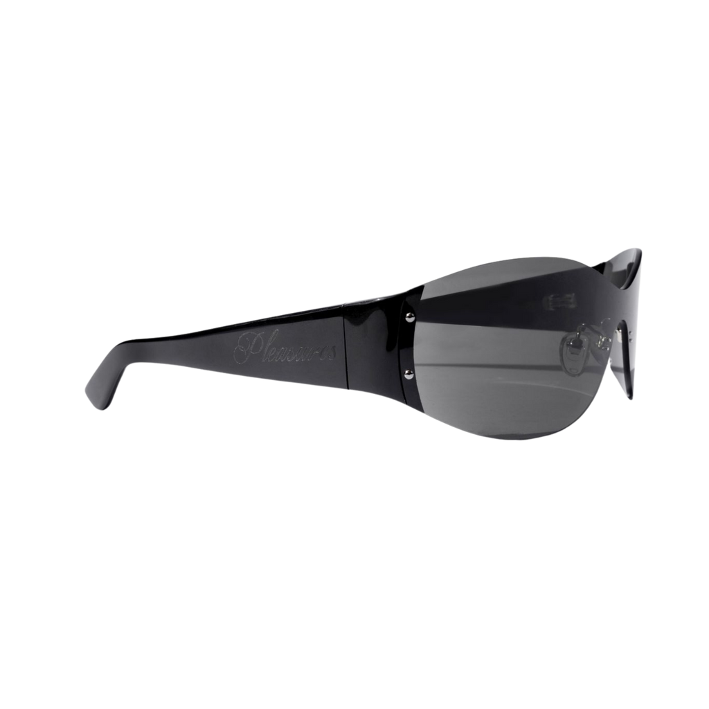 Akila x Pleasures Bona Wrap Sunglasses - Black