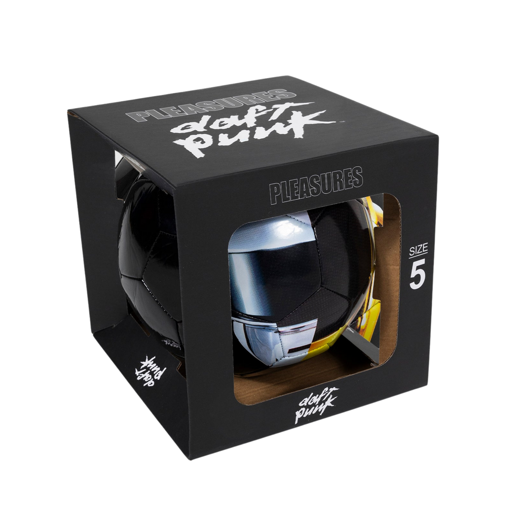 Pleasures x Daft Punk Helmets Soccer Ball - Black