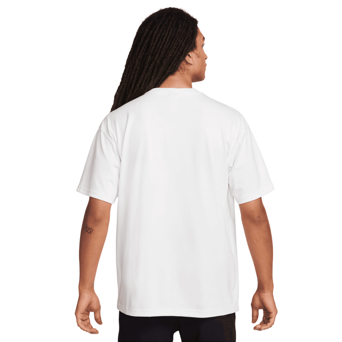 Men's Nike ACG Sustainable Materials Short Sleeve T-Shirt - Summit White/Purple Cosmos